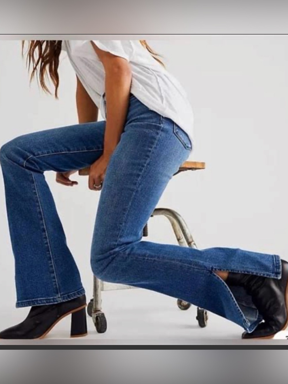 Blank NYC x Free People bootcut denim HOYT